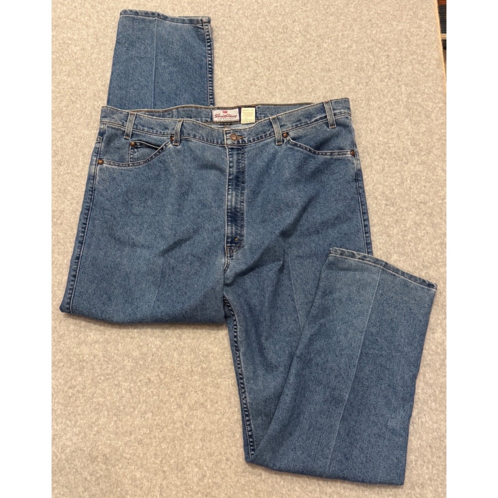 Vintage 1995 Mens Levi Strauss Signature 540 Relaxed Fit Jeans Blue 44x32